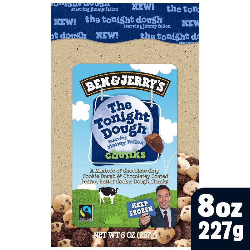 Ben & Jerry's Dough Chunks Tonight Dough - 8oz
