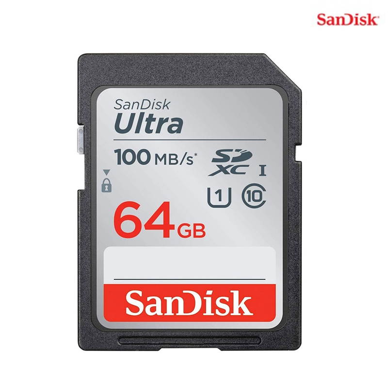 SanDisk 16GB Ultra SDHC UHS-I Memory Card - 80MB/s, C10, U1, Full HD, SD Card - SDSDUNR-016G-GN6IN