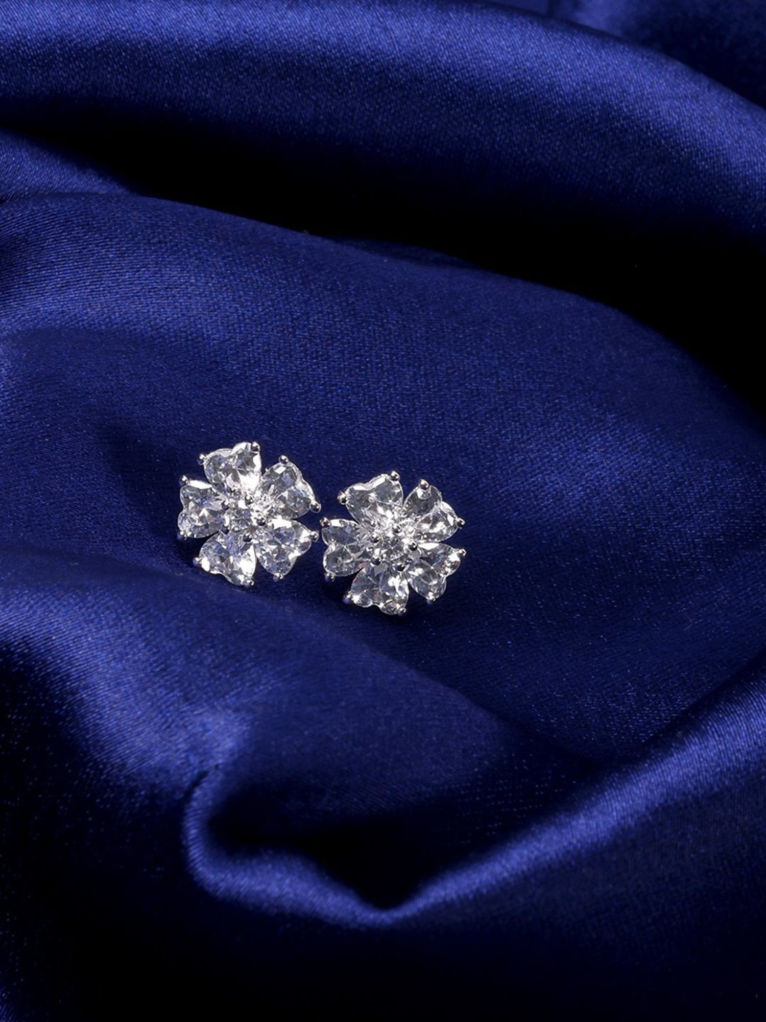 The Real Effect London 800 Silver Earrings for Women