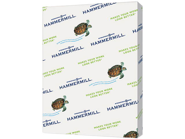 Hammermill Recycled Colored Paper 20lb 8-1/2 x 11 Cream 500 Sheets/Ream 168030