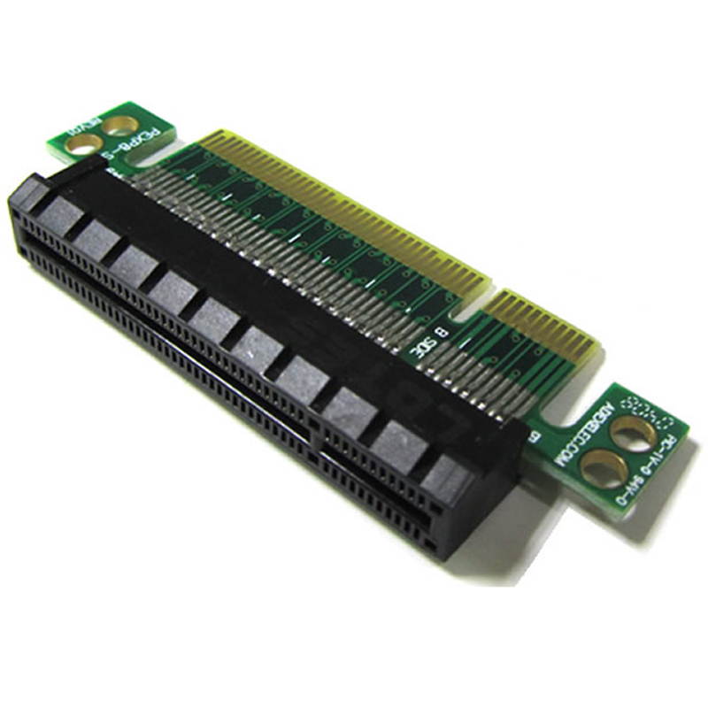 4 Units - PCI Express (PCI-E,PCIe) 8X Riser Adapter Riser Card,Extension Adapter to Protect Slot