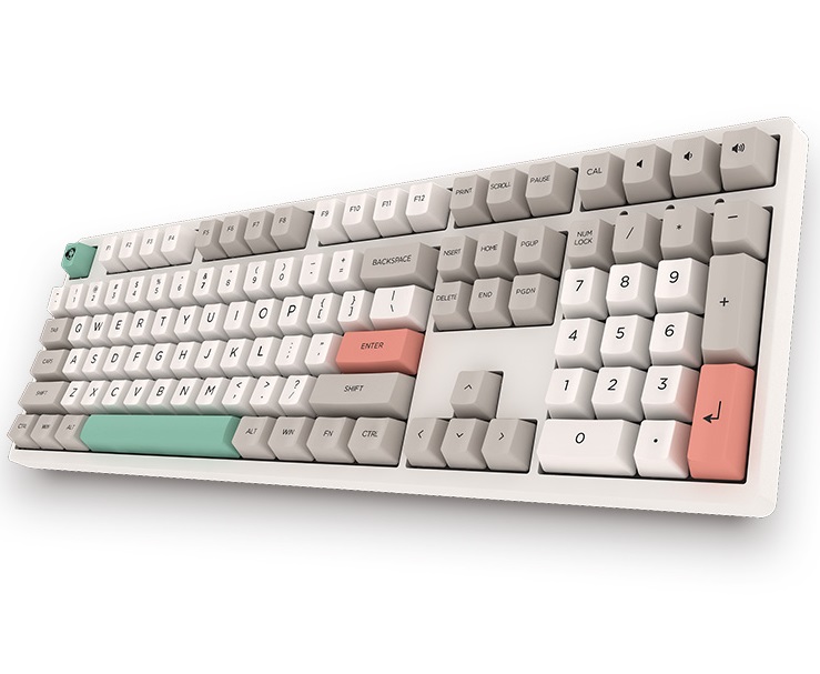 Akko 3108V2 Sailor Moon Gaming Mechanical Keyboard Pink Switch Double Shot Dye Sub PBT Keycaps NKRO Detachable USB Type-C Pink Cat Paw