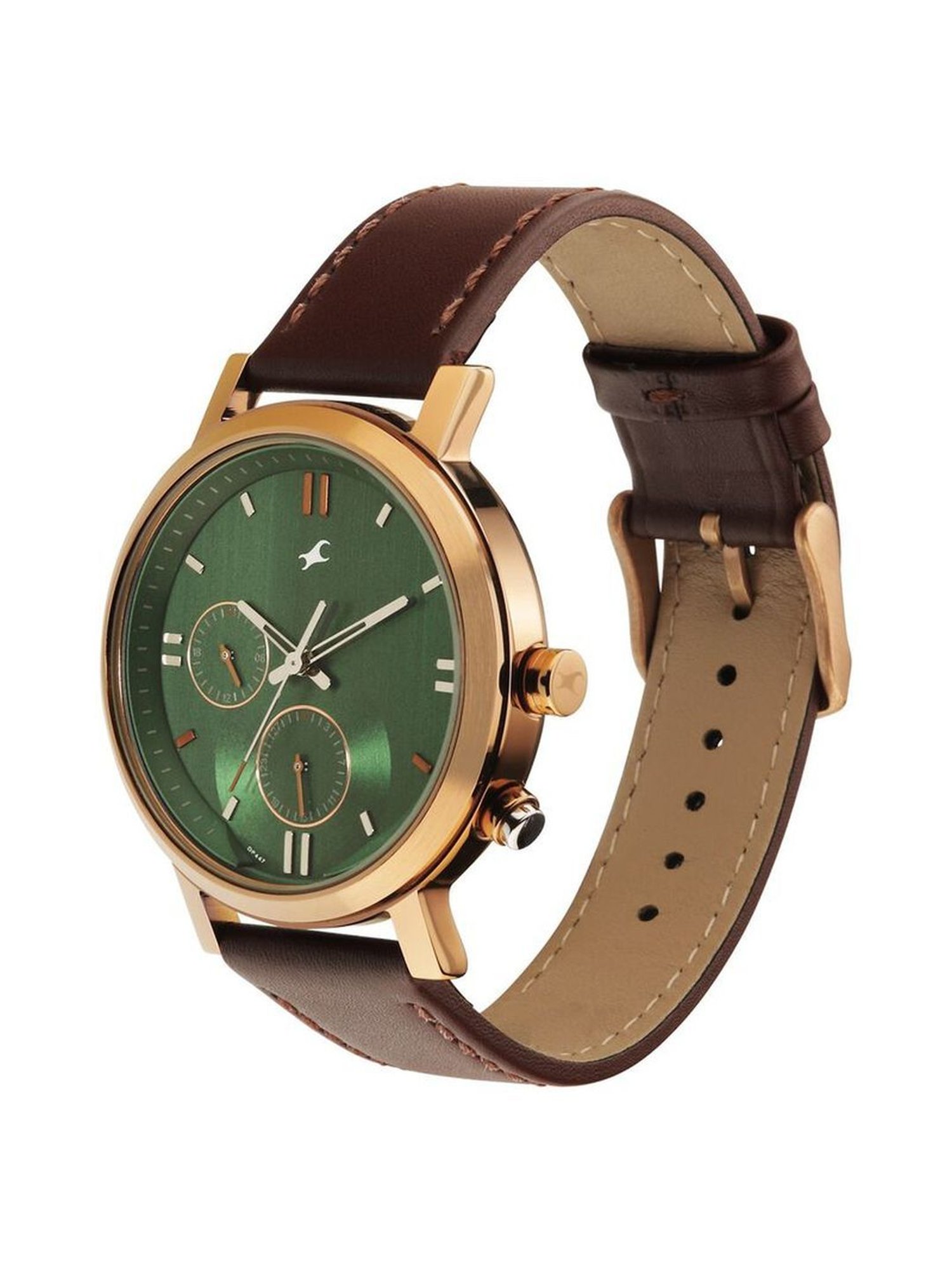 Fastrack 3287KL04 Tick Tock Analog Watch for Men