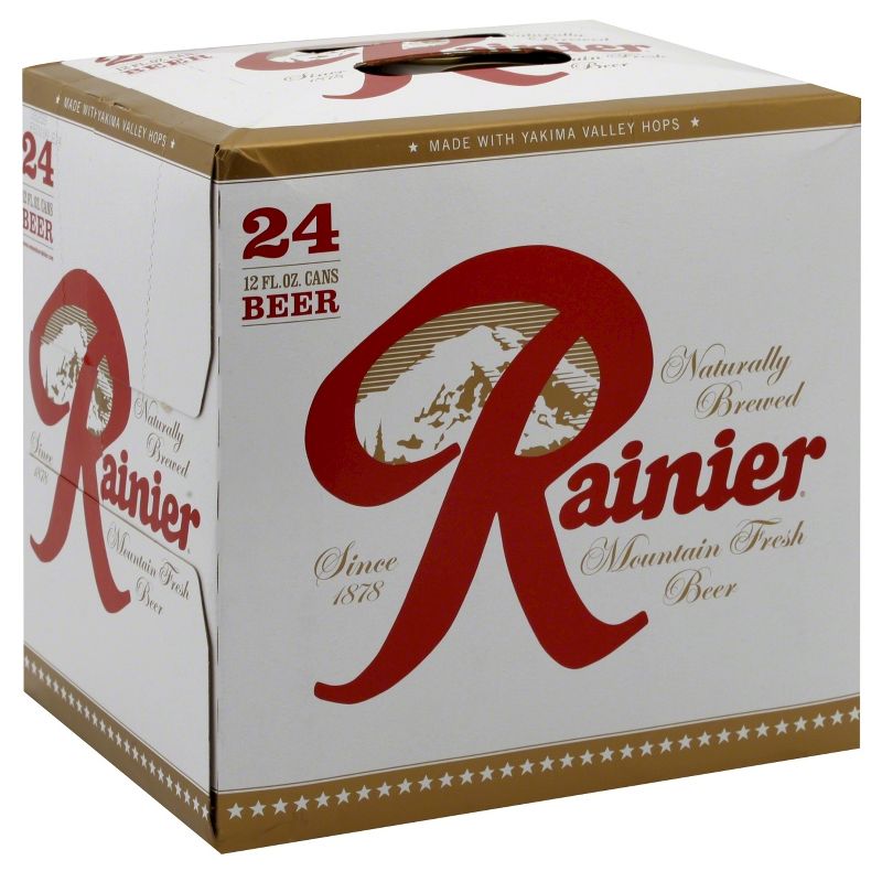 Rainier Beer - 24pk/12 fl oz Cans