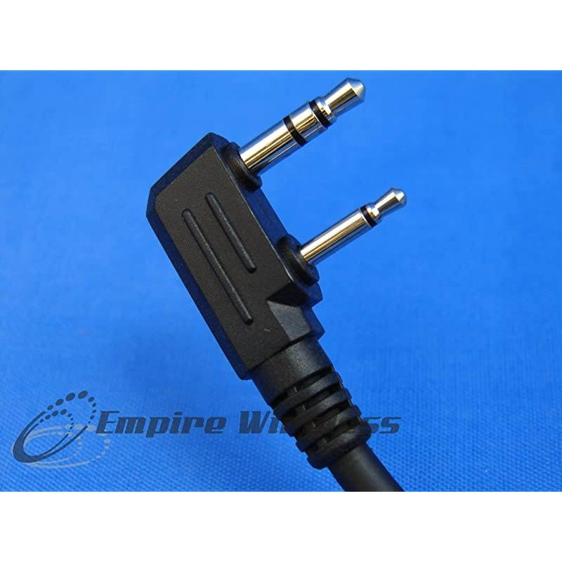 Surveillance Earpiece Mic for Kenwood TK-208, TK-220, TK-240, TK-240D, TK-248, TK-250, TK-260, TK-260G, TK-270, TK-270G, TK-308, TK-340, TK-340D, TK-348, TK-350, TK-353, TK-360, TK-360G, TK-370, TK-3