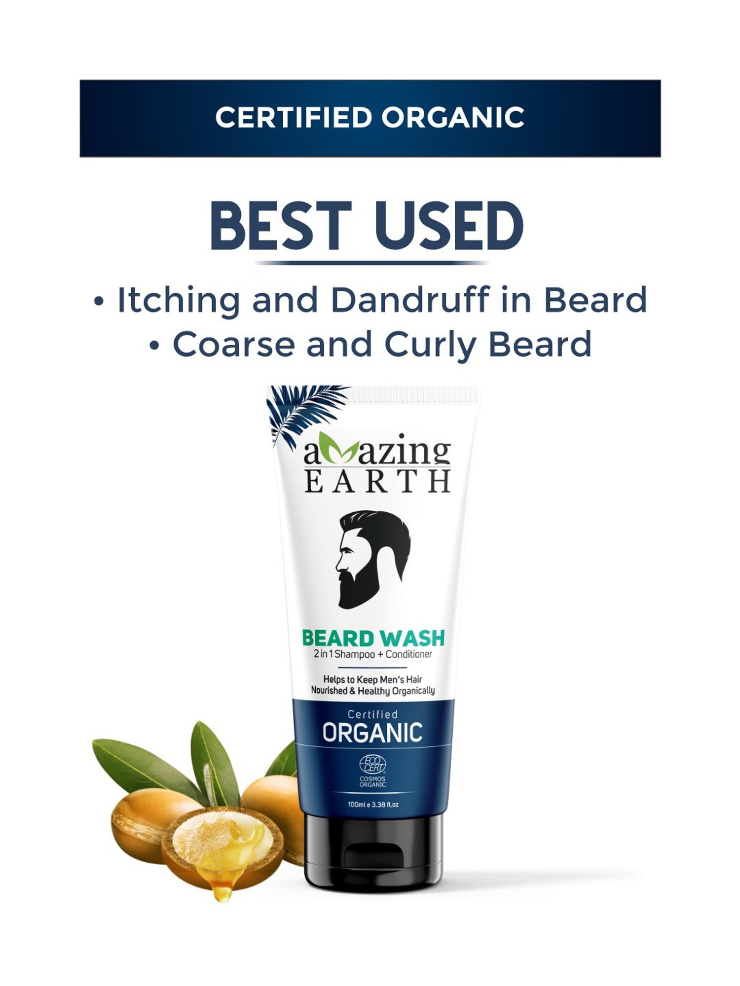 Qraa Men Red Onion Hair Oil - 100 ml