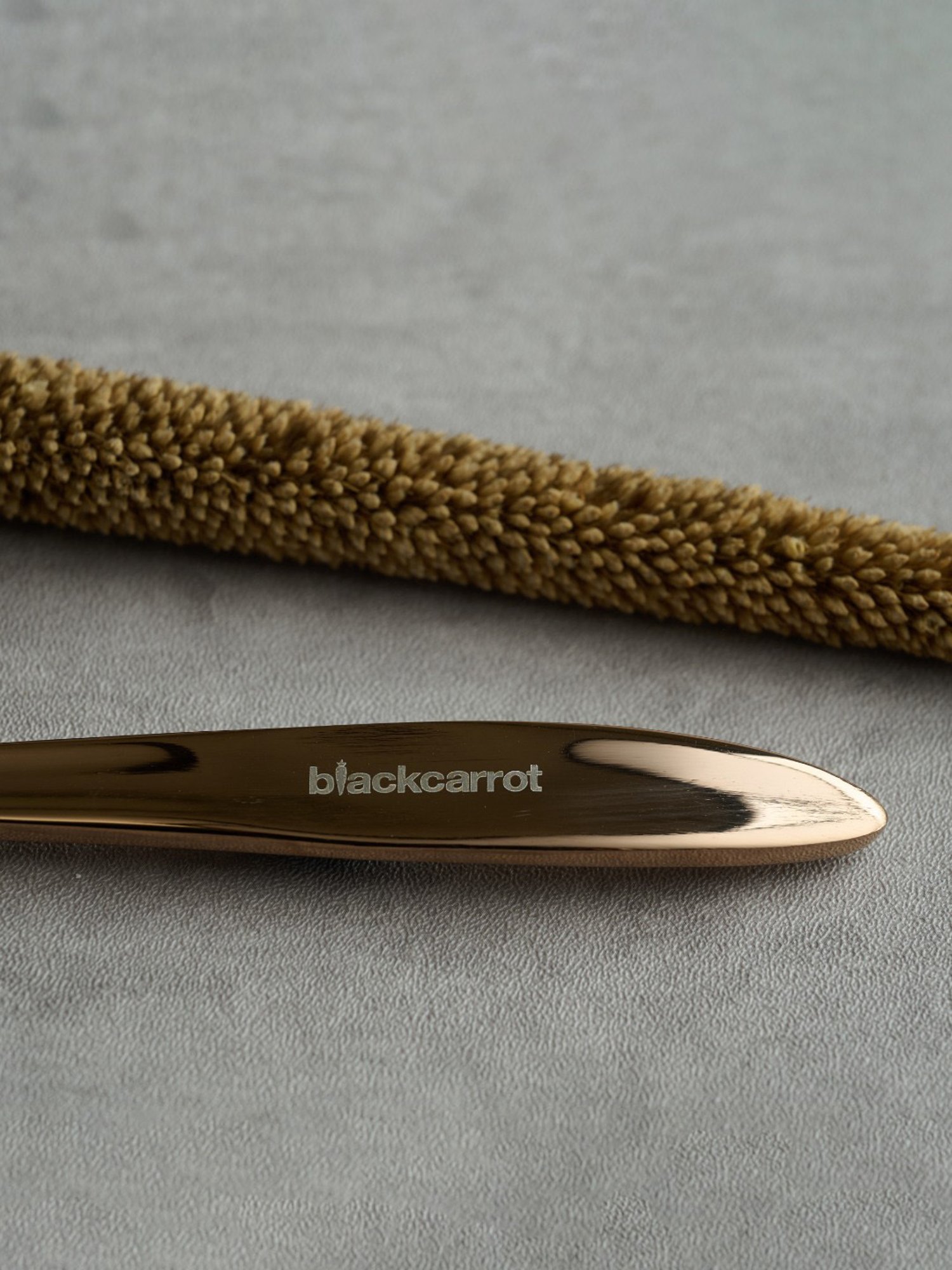 BlackCarrot Rose Gold Stainless Steel Cutlery Set of 3