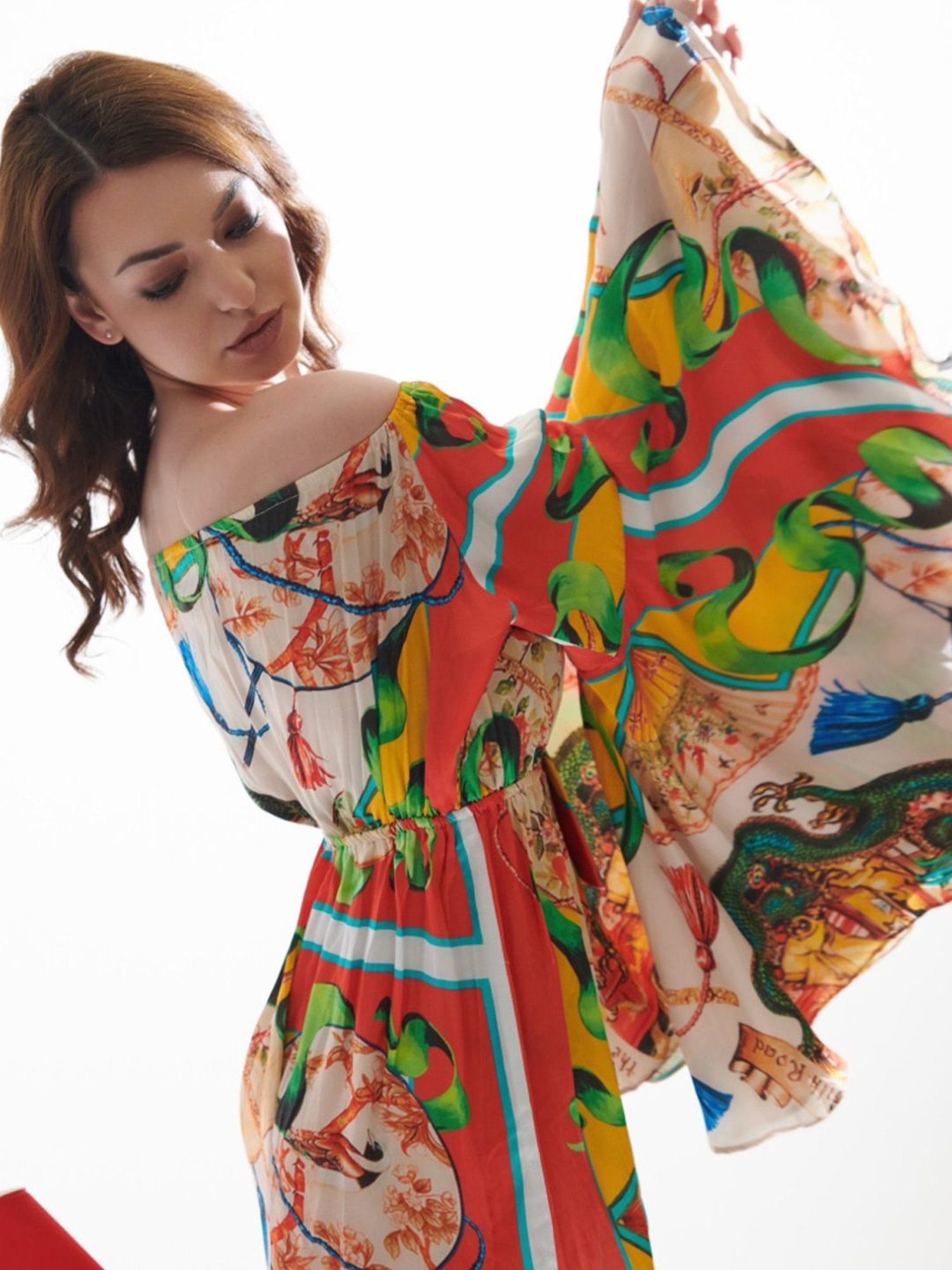 Cin Cin Multicolor Hodophilia Philip Playsuit