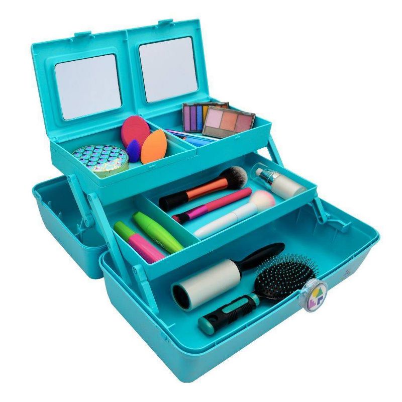 Caboodles Ultimate On-The-Go-Girl Makeup Organizer - Teal - XL
