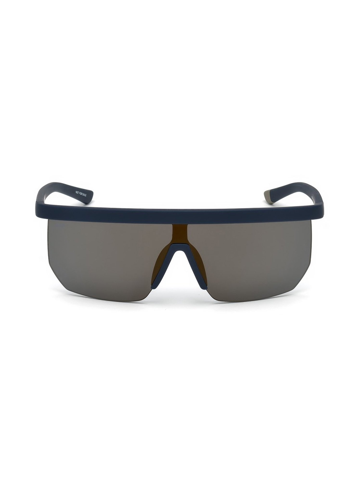 WEB EYEWEAR Grey Shield Sunglasses Designed in Italy