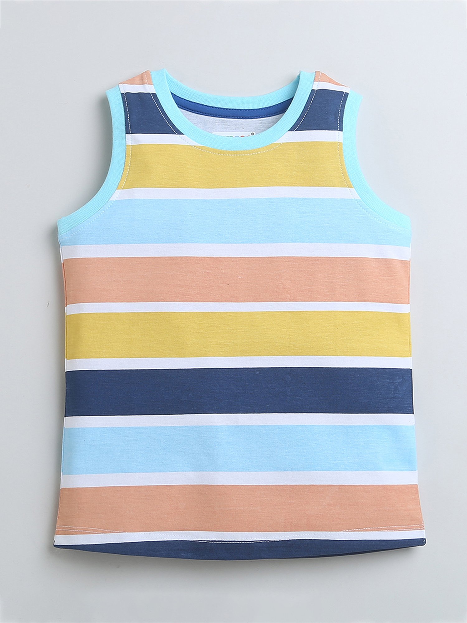 Bumzee Kids Multicolor Striped T-Shirt