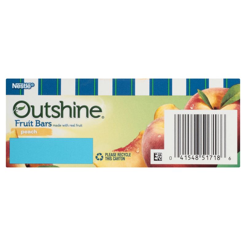 Outshine Peach Frozen Fruit Bars - 6pk