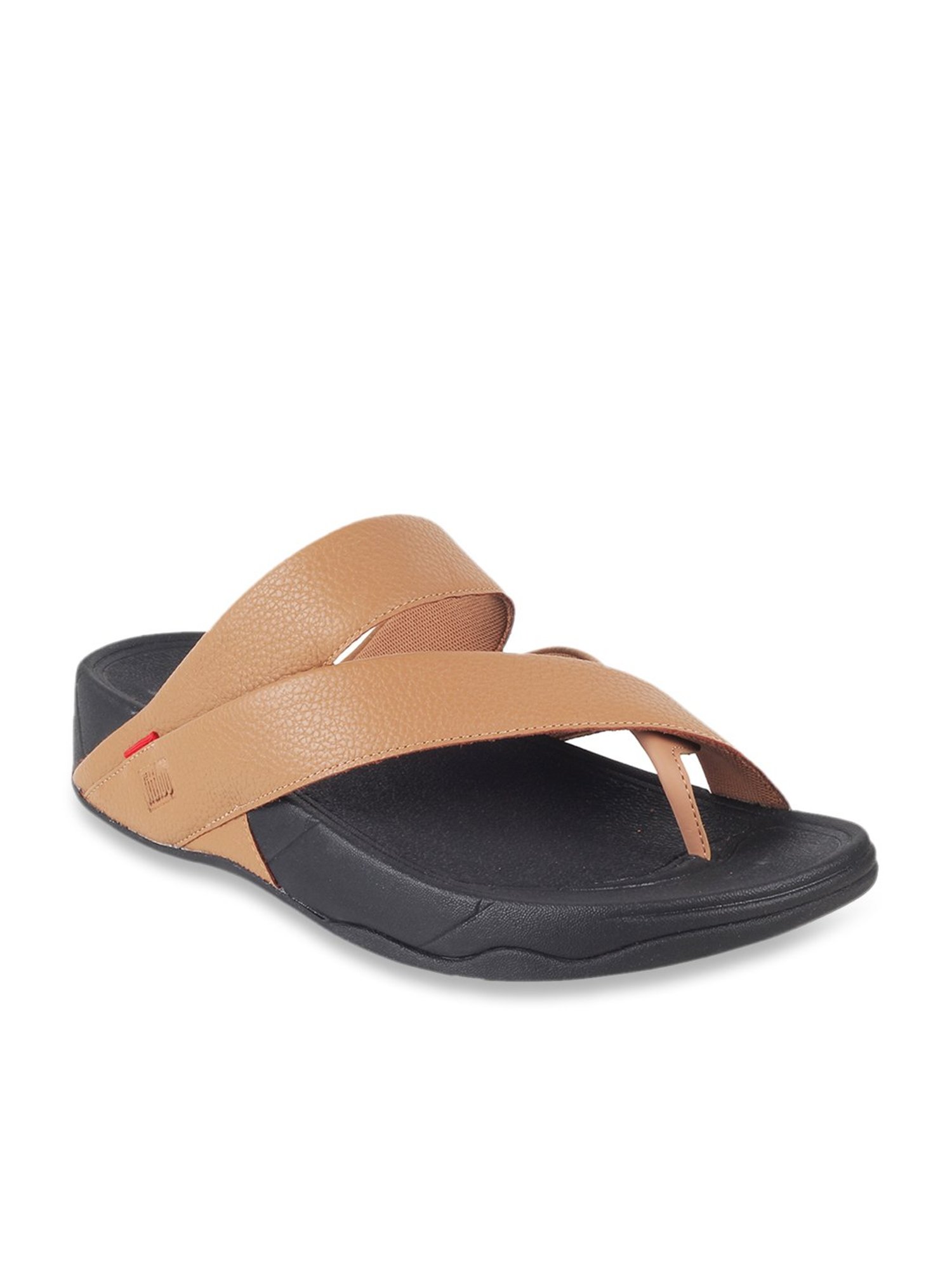 FitFlop Men's Tan Toe Ring Sandals