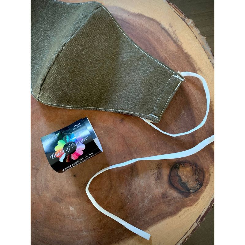 6pk 6mm 10yd Flat White Sewing Elastic - Touch of Nature