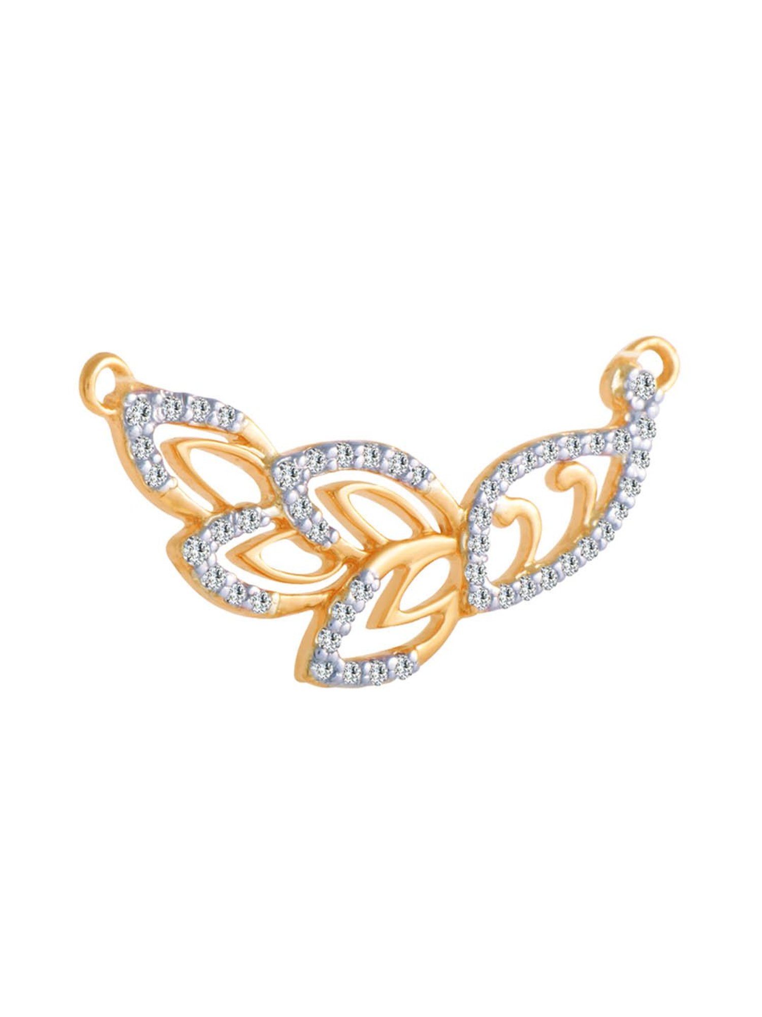 P.C. Chandra Jewellers 18 kt Gold & Diamond Pendant