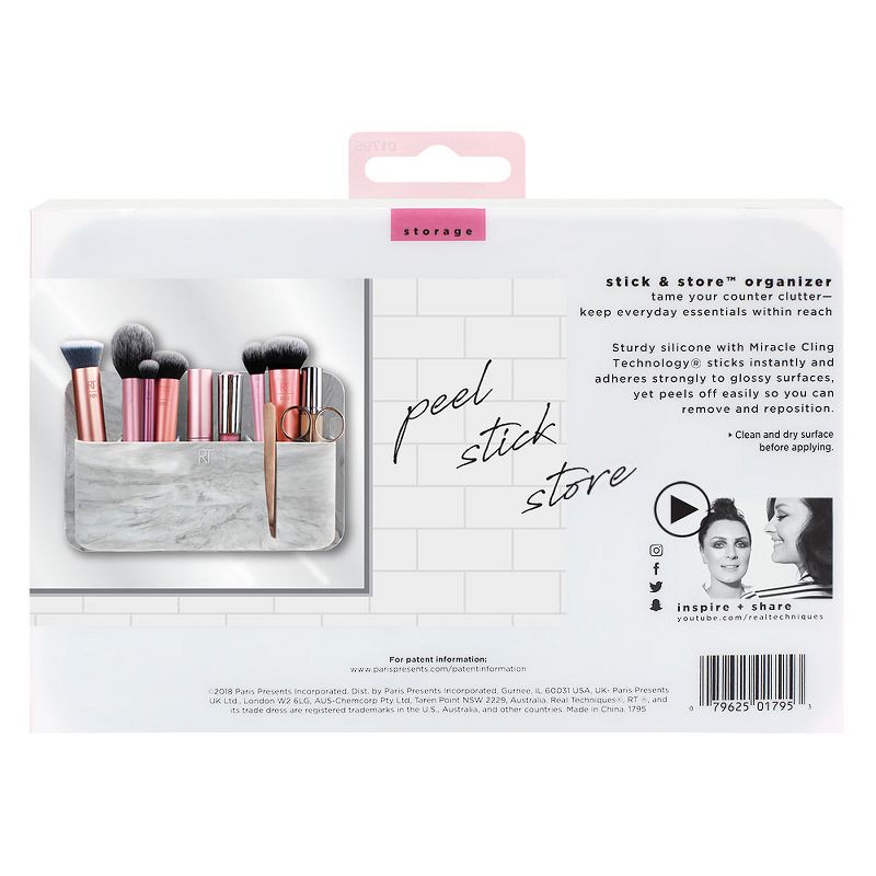 Real Techniques Pocket Expert Organizer Neutral - 4 pocket