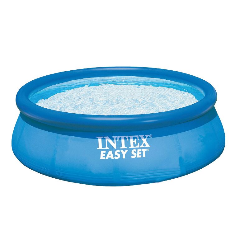 Intex 18ft x 48in Easy Set Above Ground Pool with Pump & Krill Automatic Vacuum