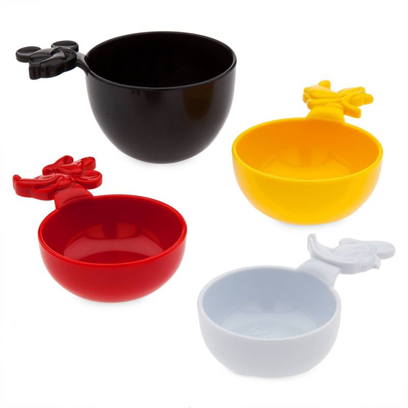 Mickey Mouse & Friends 4pc Plastic Measuring Cup Set - Disney store