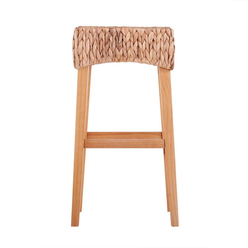 Set of 2 Palzeta Counter Height Barstools Natural - Aiden Lane