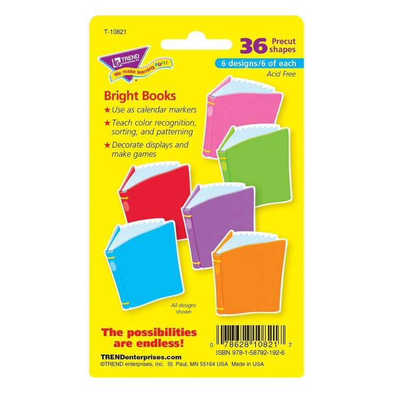 6pk 36 per Pack Bright Books Mini Accents - TREND