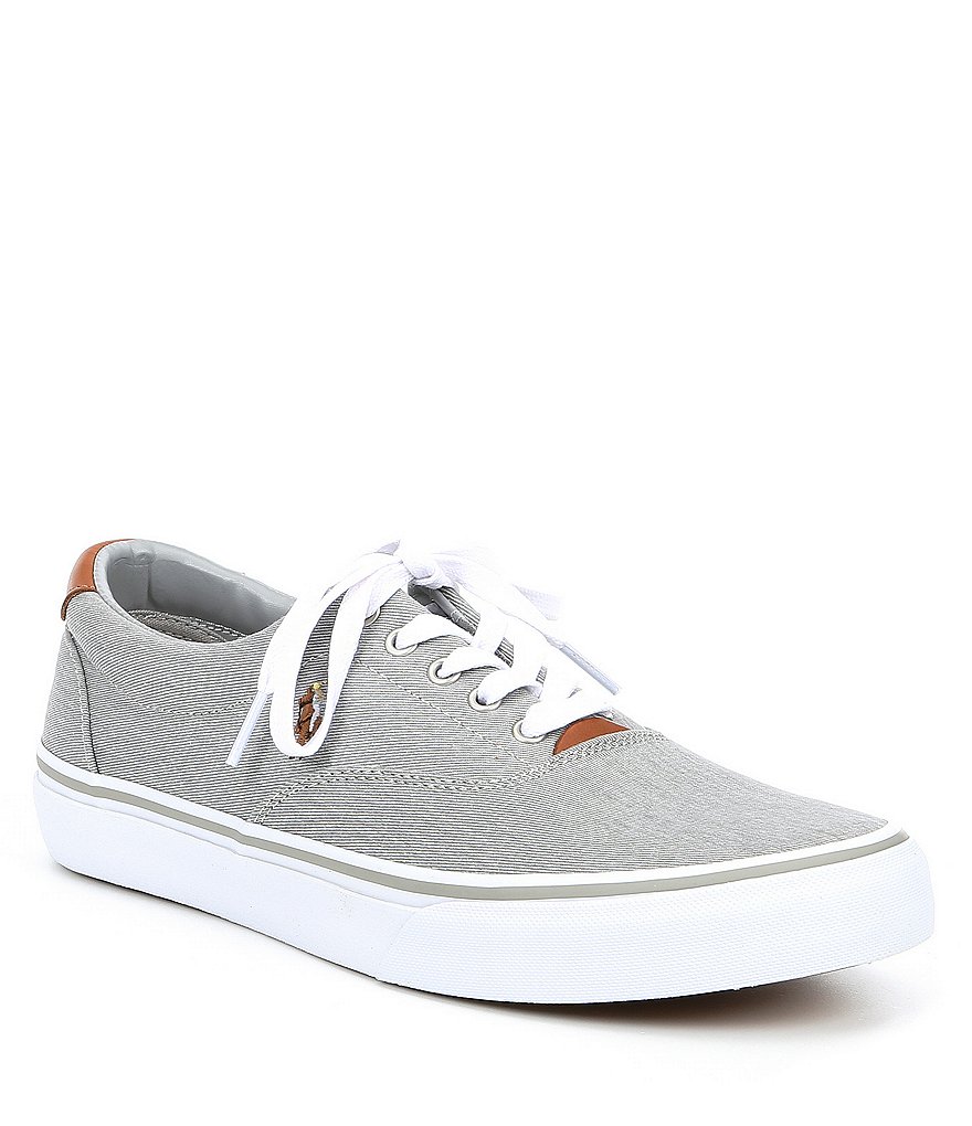 Polo Ralph Lauren Men's Thorton Washed Twill Sneakers