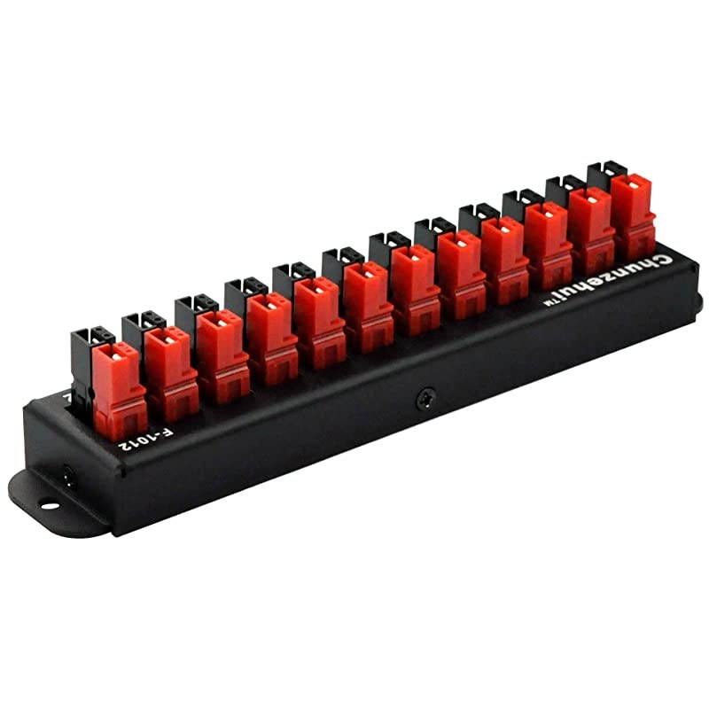 F1012 12Position 45A Power Pole Distribution Block Module Connector Power Splitter Distributor Source Strip