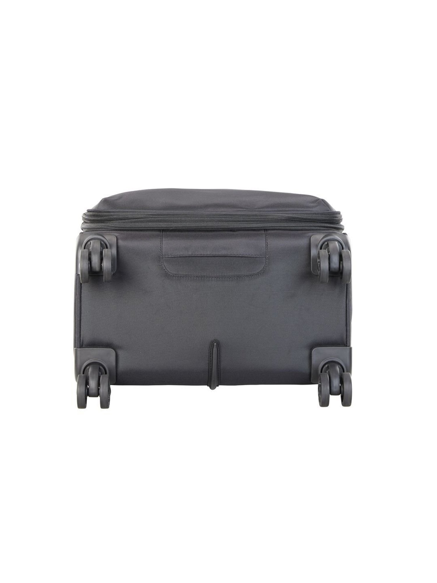 VIP Black 8 Wheels Medium Soft Cabin Trolley Bag 41.5 cm