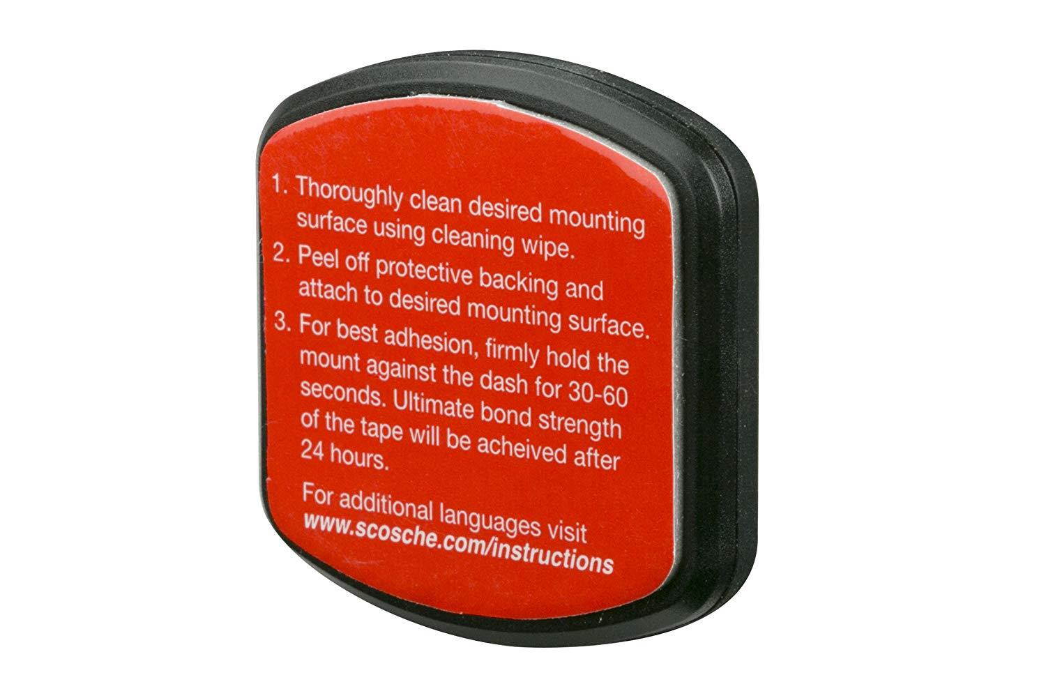 SCOSCHE Magic Magnetic Mount Xl Surface Flush For Tablets - Black