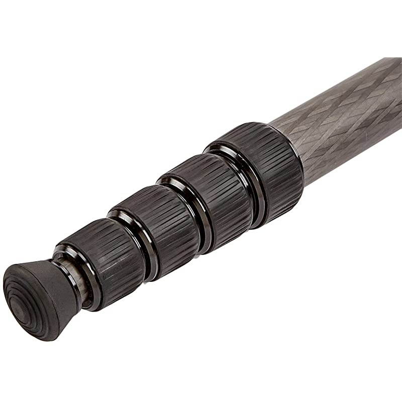 Basics Carbon Fiber Camera Monopod - 17.5 - 61 Inches, Black