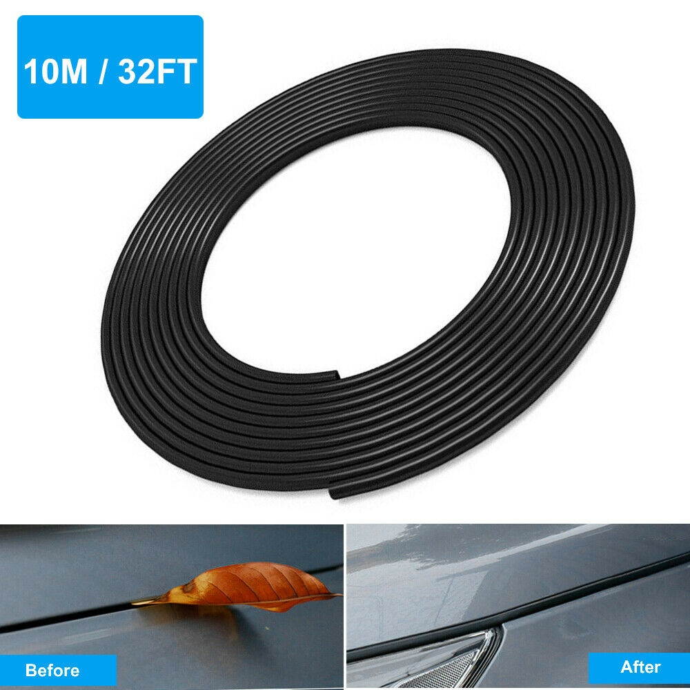 32Ft  Rubber Seal Car Door Edge Guard Molding Trim Protectors Guard Decor Strip