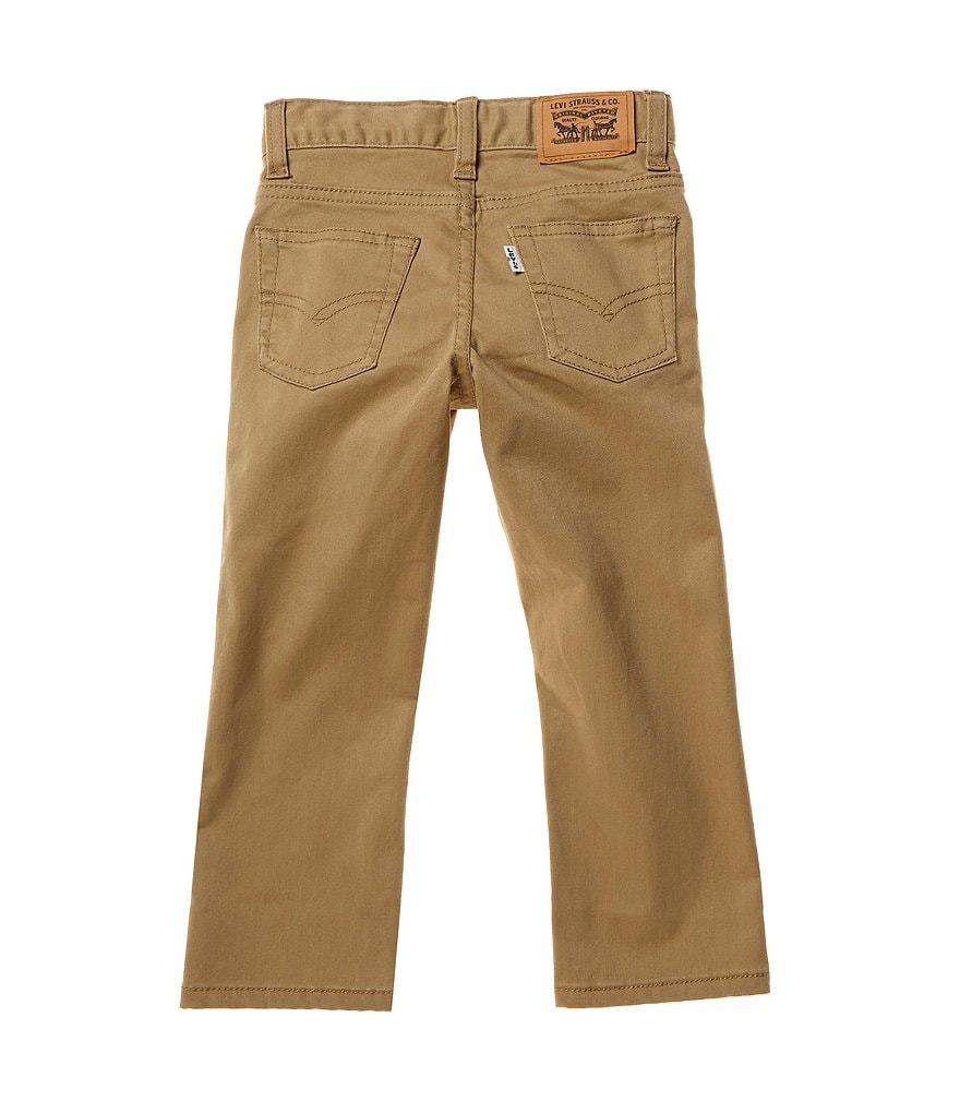 Class Club Little Boys 2T-7 Modern Fit Comfort Stretch Synthetic Pants