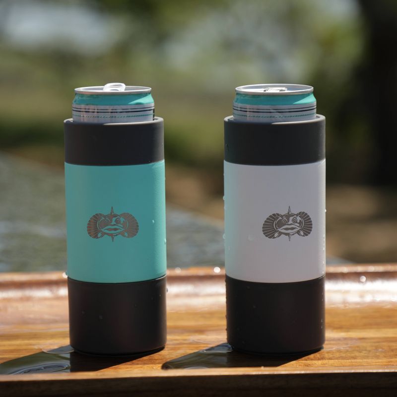 Toadfish Non-tipping SLIM CAN Cooler - Teal