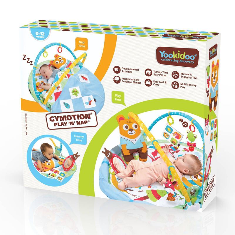 Yookidoo Play N Nap Gymotion 3-Stage Activity Gym