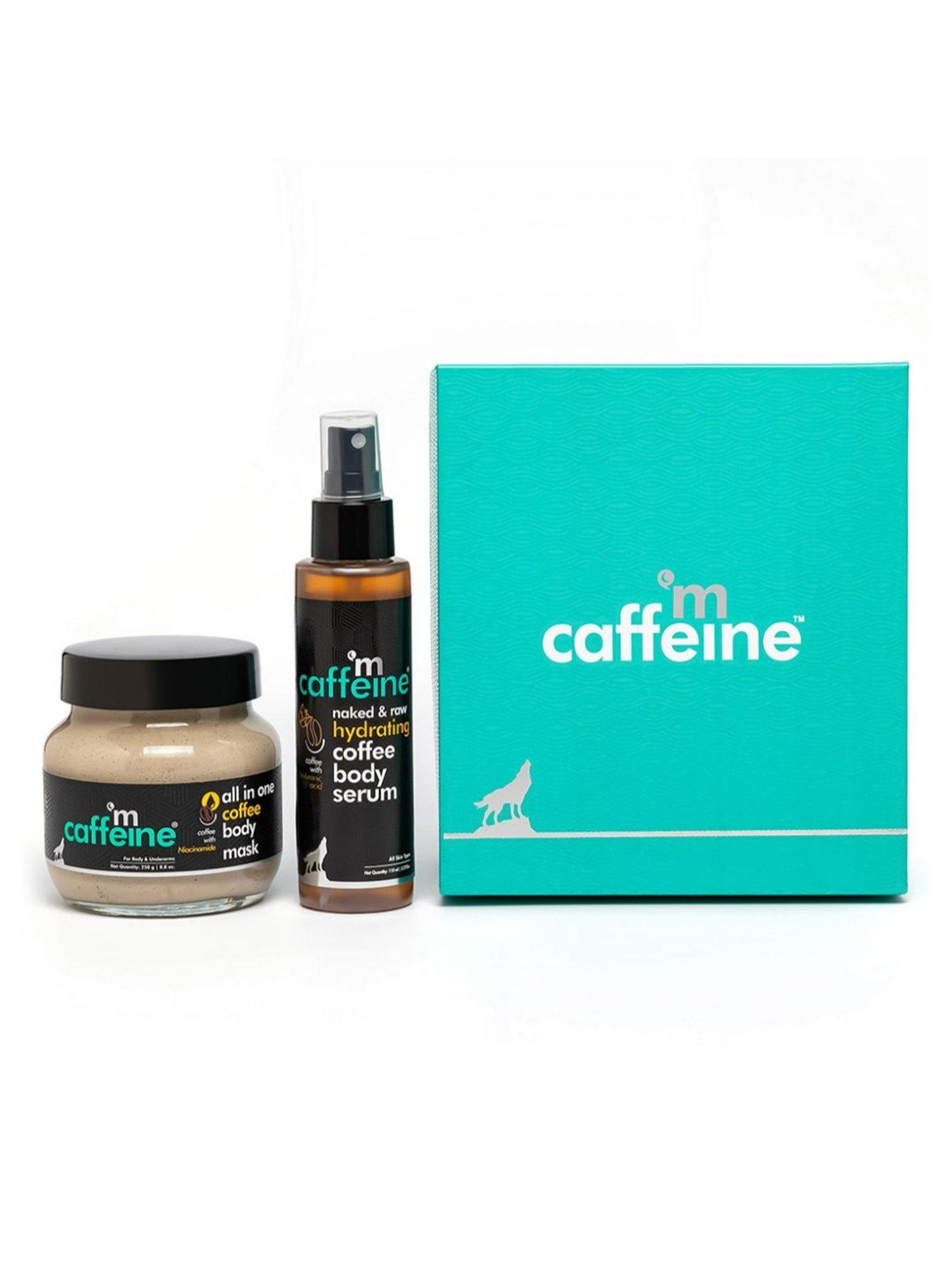 mCaffeine Coffee Quick Glow-Up Body Gift Kit