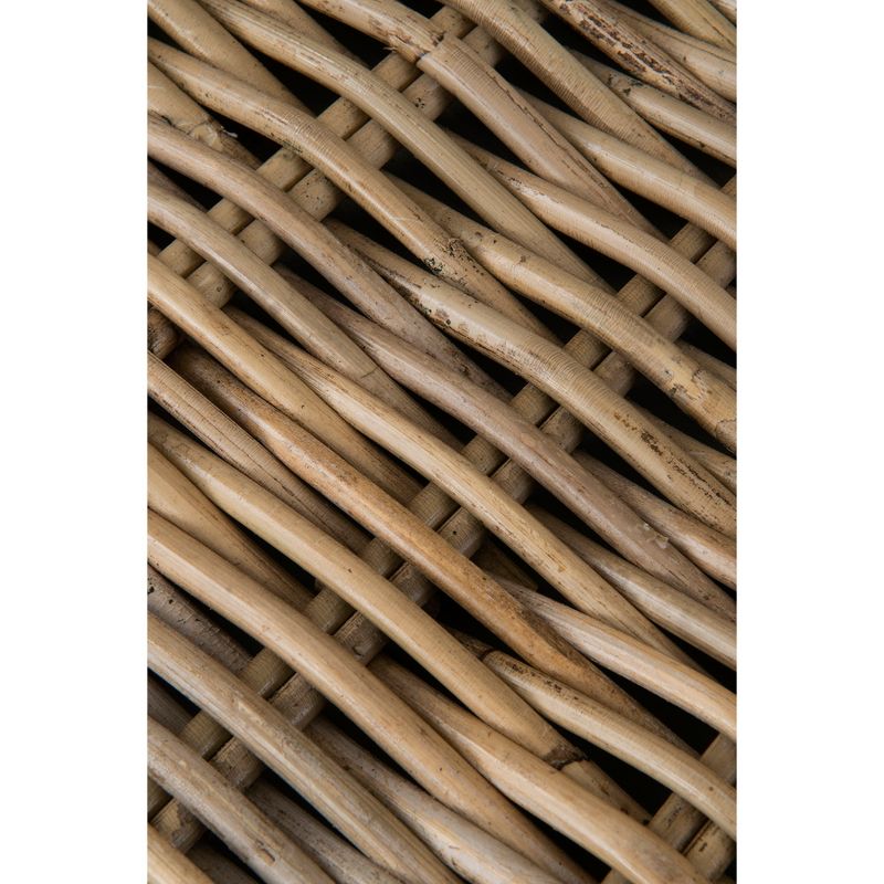 Akiman Rattan Accent Table Brown - East At Main