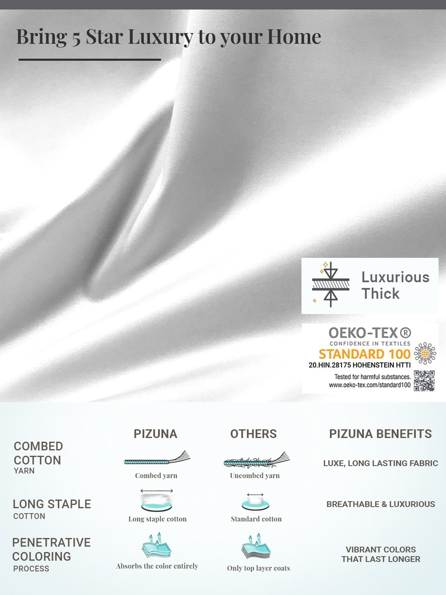 Pizuna Yellow 400 TC Cotton Queen Fitted Bed Sheet with 2 Pillow Covers