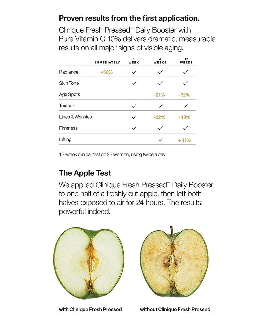 Clinique Fresh Pressed Daily Booster with Pure Vitamin C Set