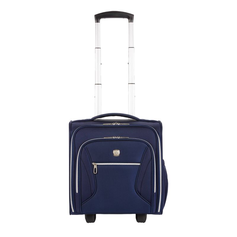 SWISSGEAR 16" Checklite Underseat Carry On Suitcase - Navy
