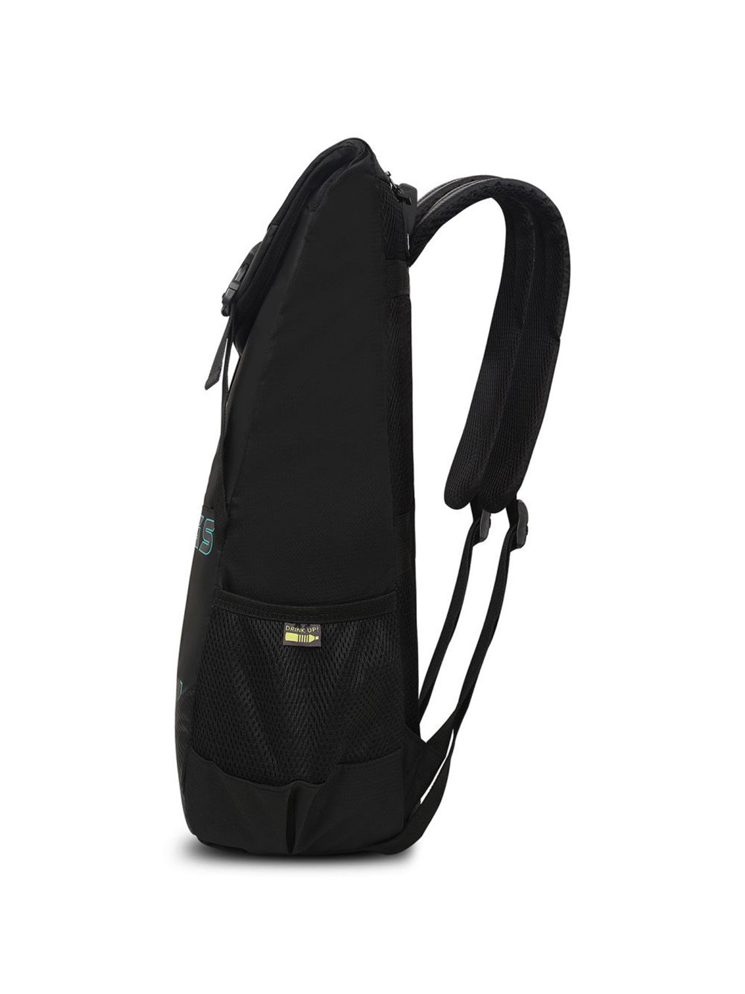 Skybags Xelius Plus 01 Black Polyester Printed Laptop Backpack - 19 Ltrs