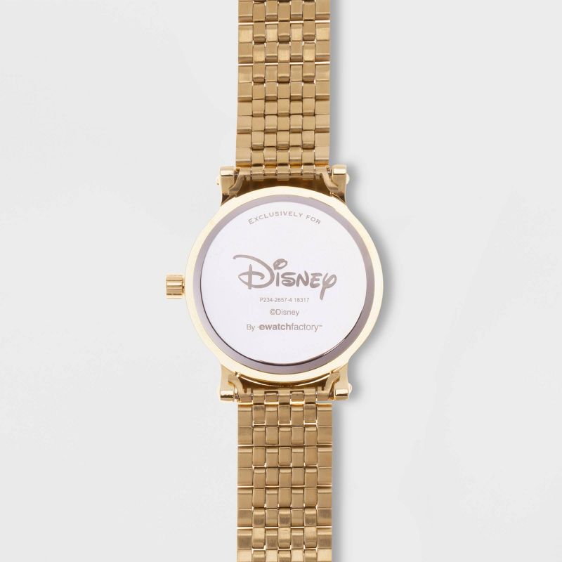 Women's Disney Mickey Mouse Vintage Bracelet Watch - Gold