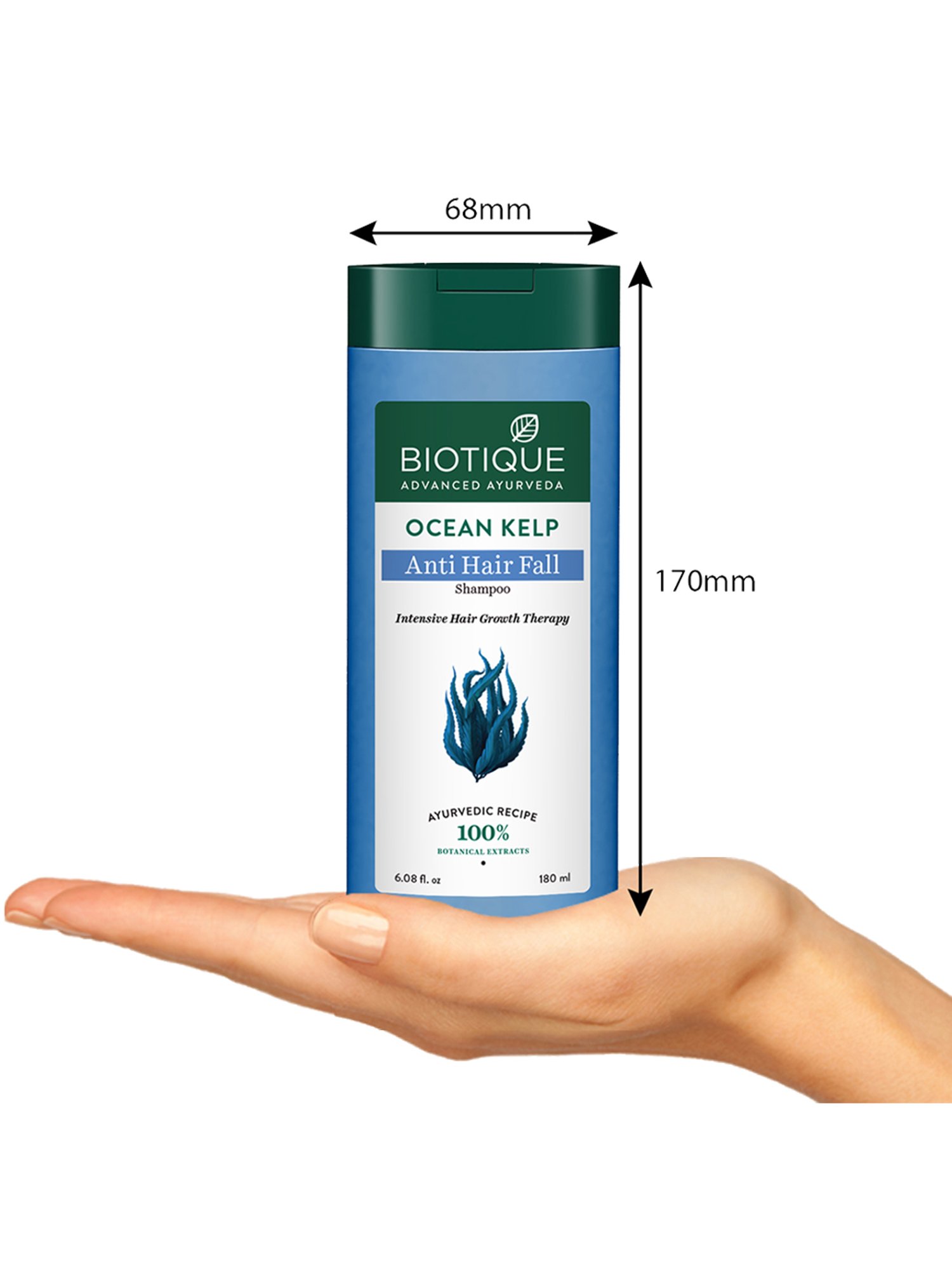 Biotique Ocean Kelp Anti Hair Fall Shampoo - 180 ml