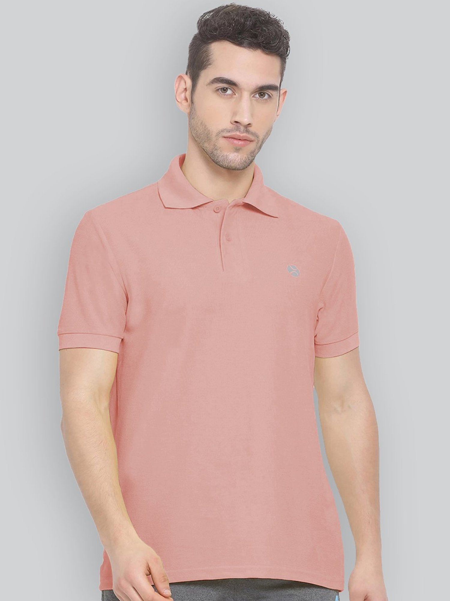 Lux Nitro Pink Regular Fit Polo T-Shirt