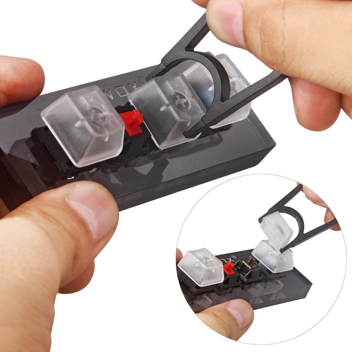 Mechanical Keyboards Switch Tester, keycap Puller, Keyboard Keycap, Cherry MX Switch, O-Ring Sampler Tester Kit