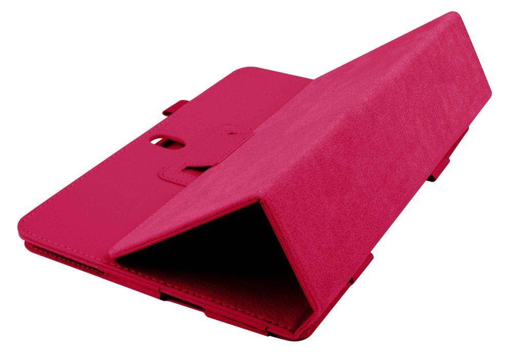 Hellfire Trading Magnetic PU Leather Case for Samsung Galaxy Tab 4 10.1" T530 - White