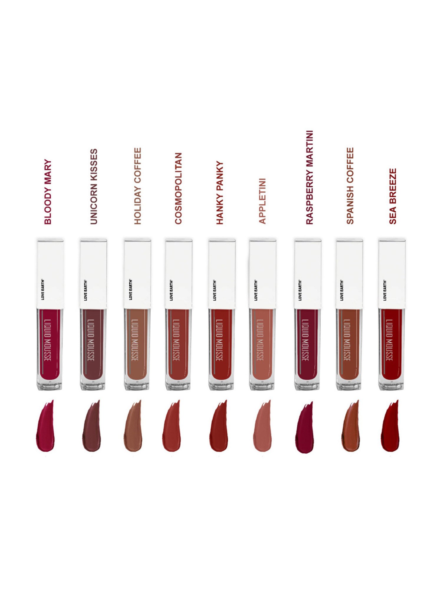 Love Earth Liquid Mousse - Pack of 9