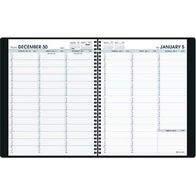 Recycled Weekly/Monthly Professional Appointment Book, 6-7/8 X 8-3/4,