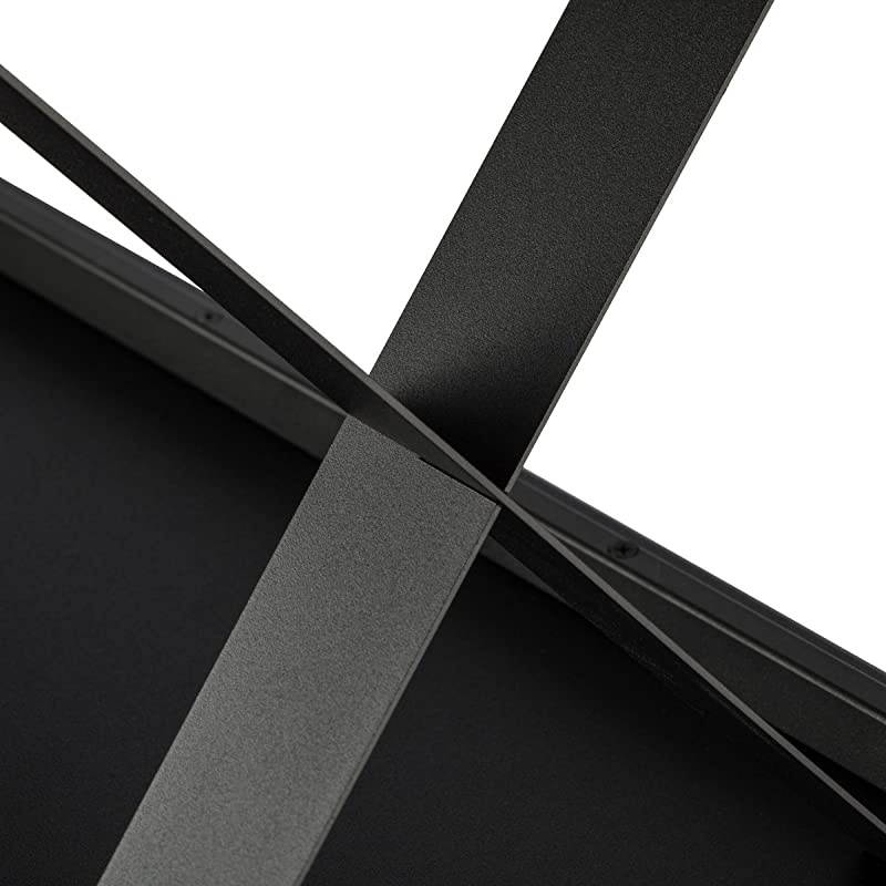 Vulcan TT Turntable Stand with Vinyl Record Storage (Black)