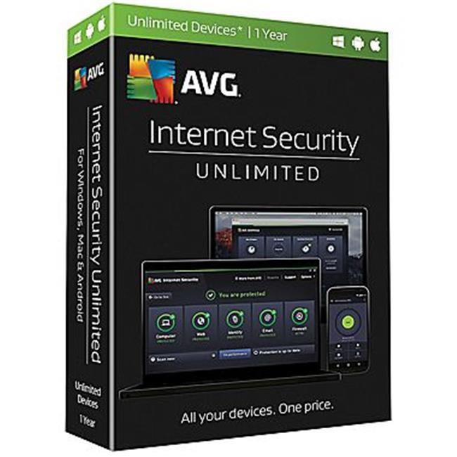 Avg Internet Security Unlimited 1 Year
