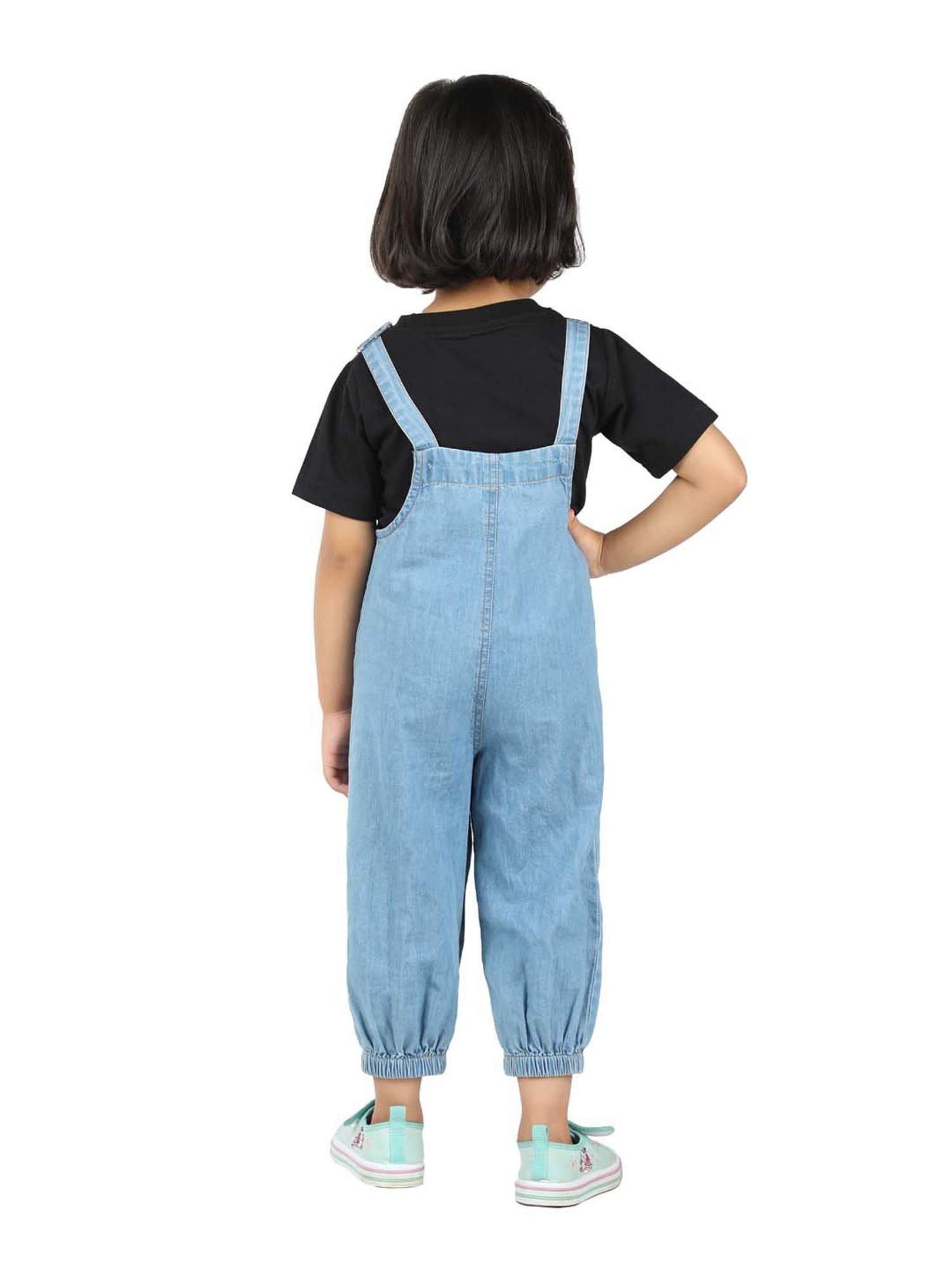 Budding Bees Kids Multicolor Printed Jumpsuit