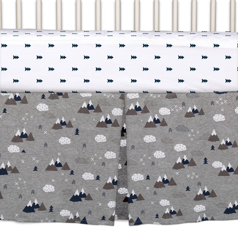 Lolli Living Crib Bedding Set - Peaks - 4pc